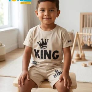 CONJUNTO KING COLOR: BEIGE